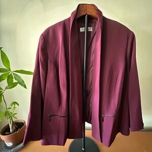 Elegant Maroon Women's Jacket